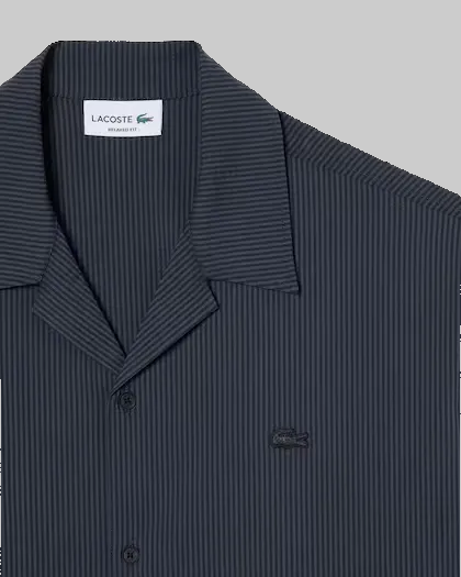 Chemise relaxed fit seersucker | Lacoste