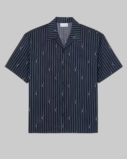 Chemise relaxed fit twill imprimé | Lacoste