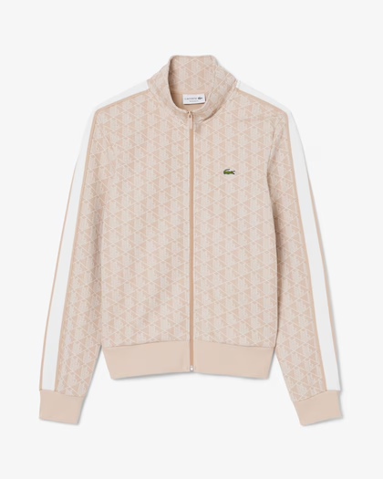 Veste de survêtement zippée Paris jacquard | Lacoste