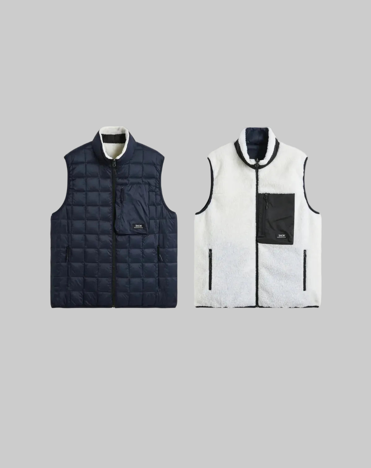 Down × Boa Reversible Down Vest | Taion