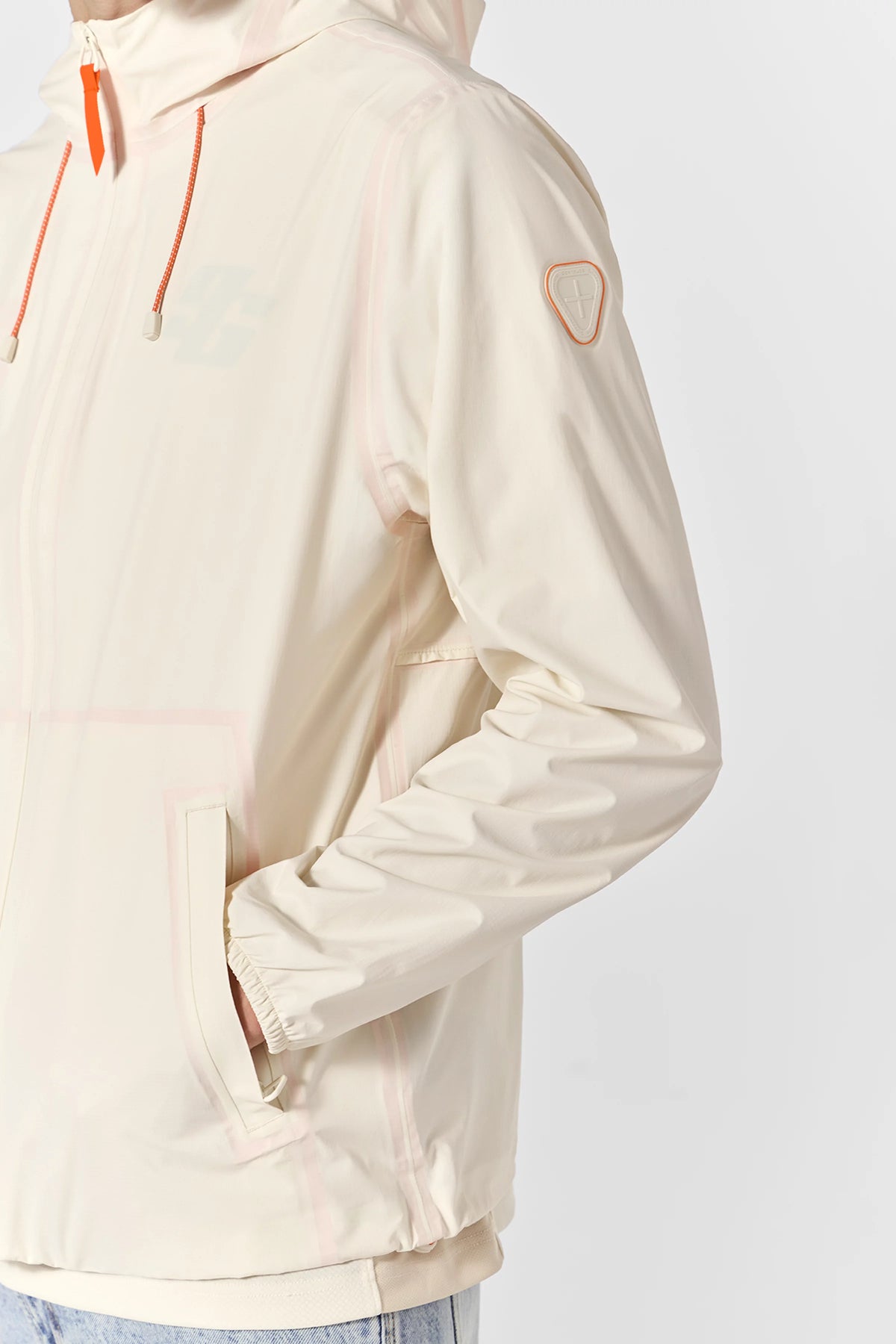 Coupe-vent Gertrude Milano crème