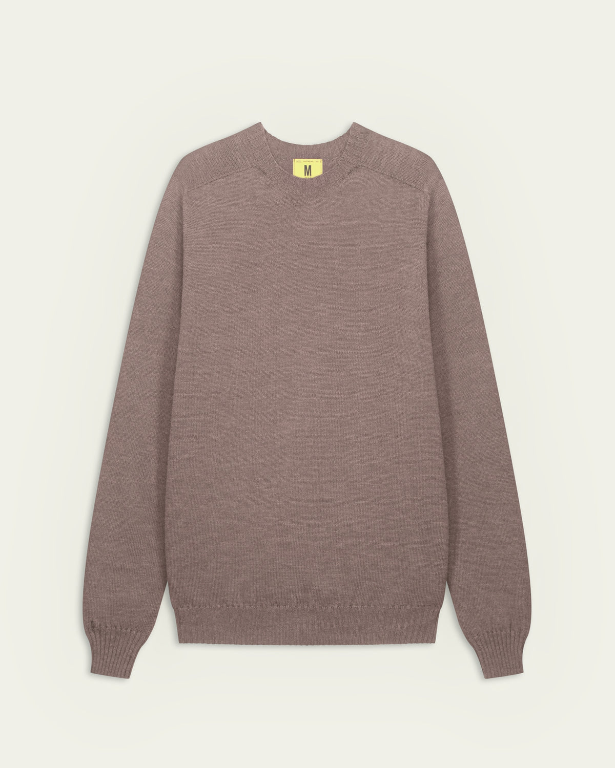 Pull Aris col rond Nitto Knitwear taupe