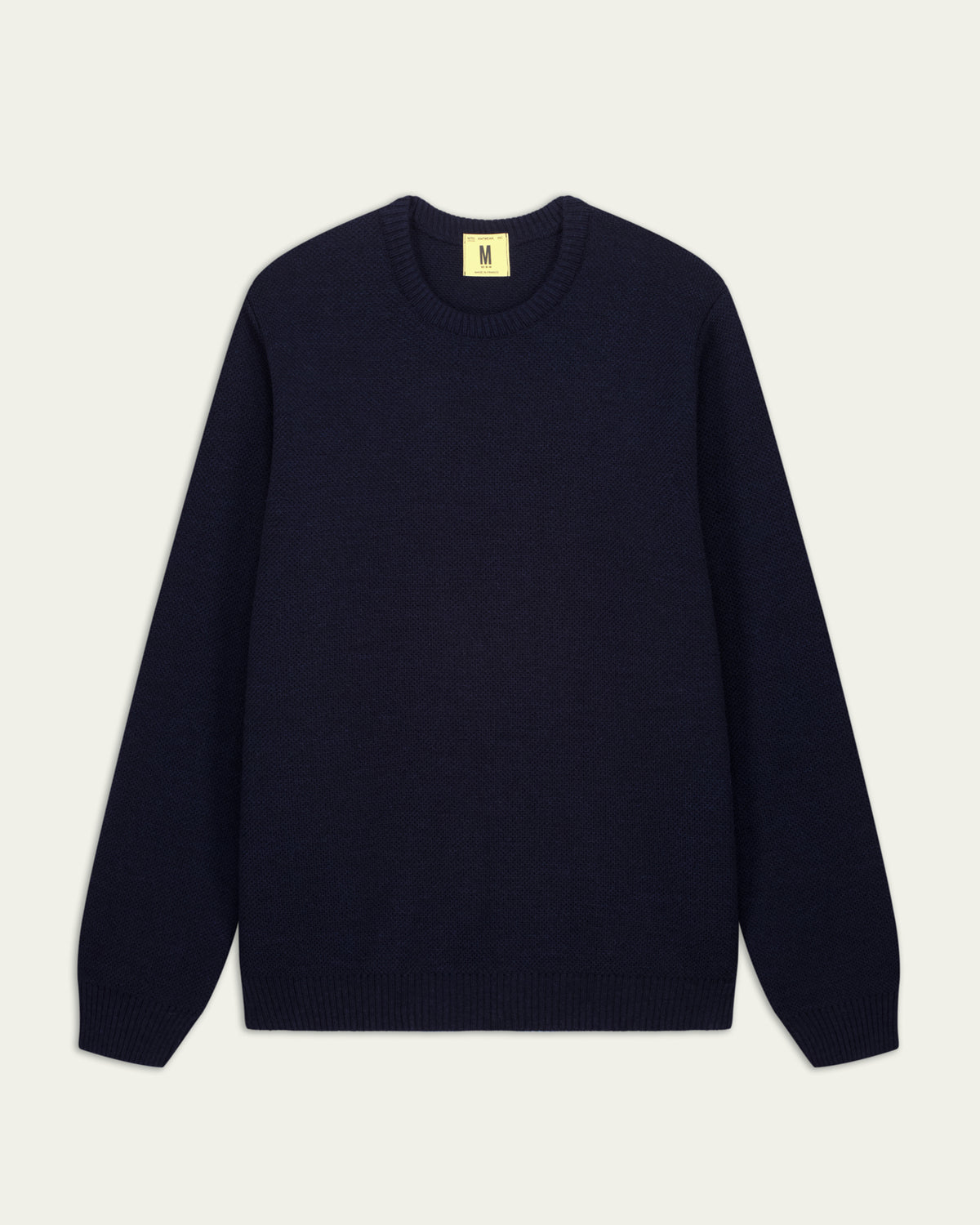 Pull Youri col rond Nitto Knitwear marine
