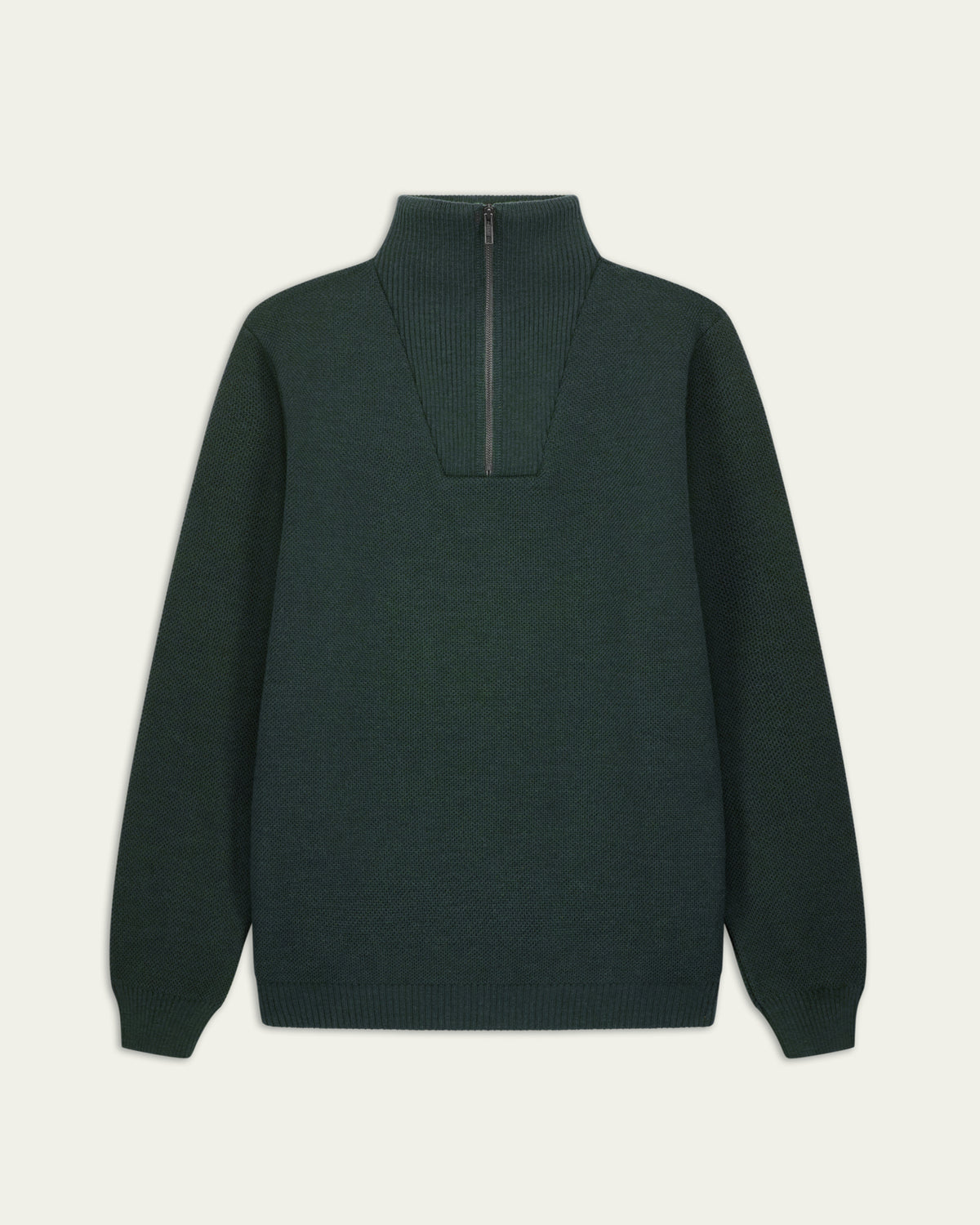 Pull Youri camionneur Nitto Knitwear vert foret