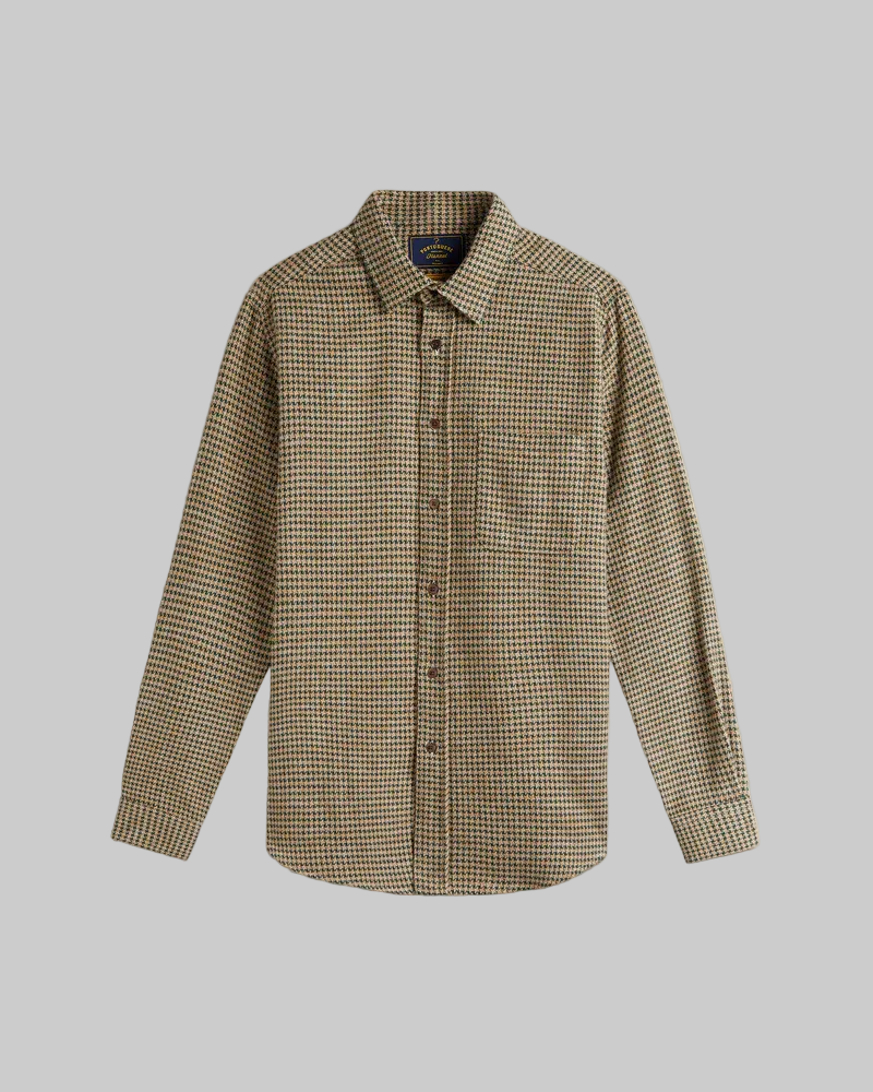 Chemise Abstract Pied de Poule | Portuguese Flannel
