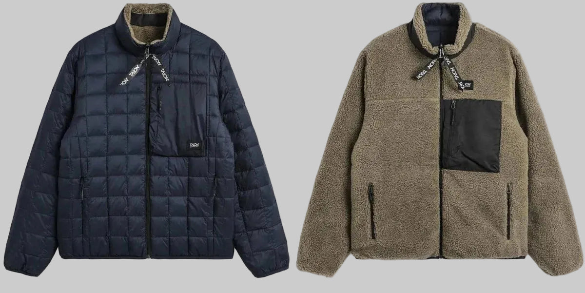 Mountain Reversible Down × Boa Jacket | Taion